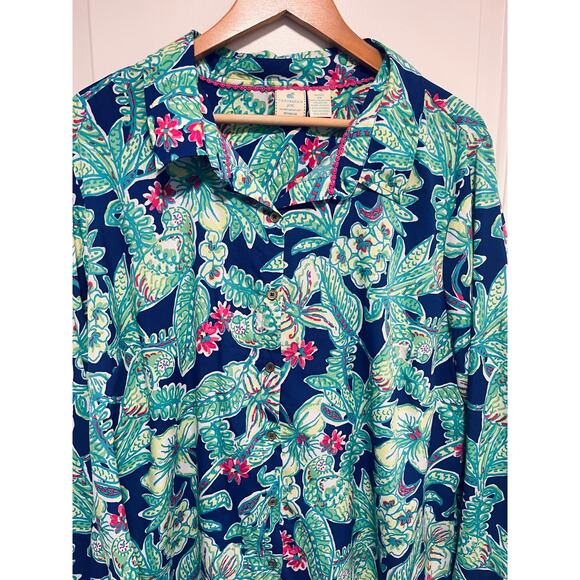 Caribbean Joe blouse - Picture 2 of 6